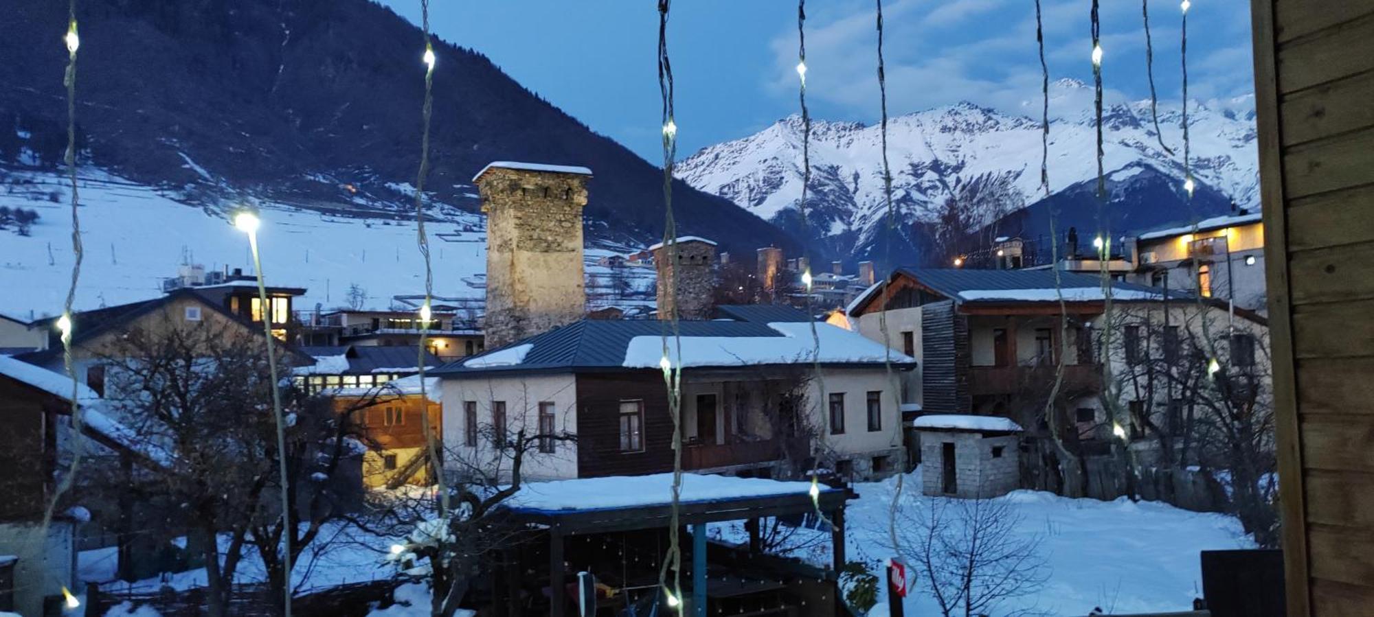 Hotel Svanseti Mestia Kültér fotó